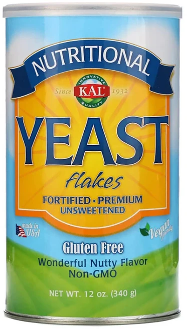 Kal 뉴트리셔널 이스트 플레이크 원더풀 너티, 340g, 1개 - 쿠팡