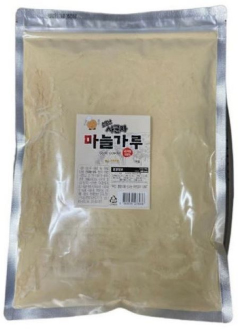 랄랄라몰 소문난 사군자 국내산 마늘가루 100% 마늘분말 갈릭파우더, 1개, 1kg
