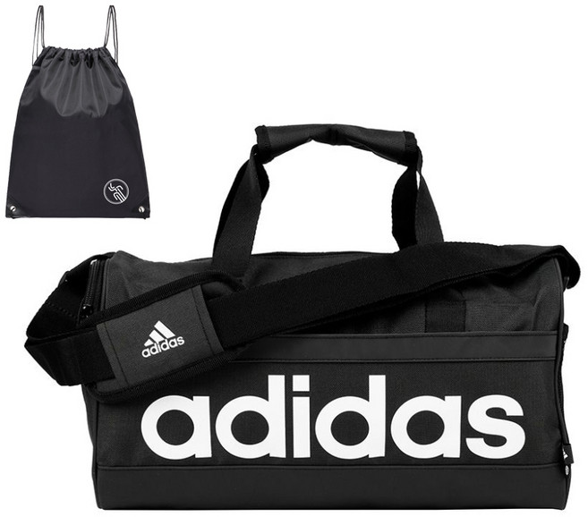 아디다스 엑스스몰 블랙 작은 더플백 스포츠 가방 + PG신발가방, 1개