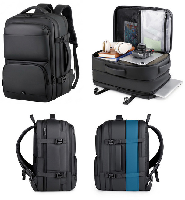 리바앤코 대용량 여행용 백팩 노트북 확장형