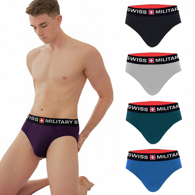 스위스밀리터리 남자삼각팬티 5장 7장세트 7 COLOR