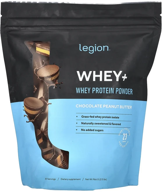 몸관리하세요 겨울입니다 Legion Athletics Whey+ 유청 단백질 분말 초콜릿 땅콩버터 맛 966g(2.13lbs) 특별관리진행, LegionAthleticsWhey유청단백질분말초콜릿땅, 966g, 1 - 쿠팡