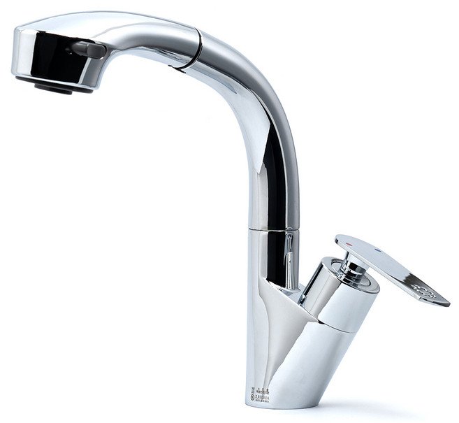 클린 주방 원홀 싱크대 수전 PCR-2000, 1개