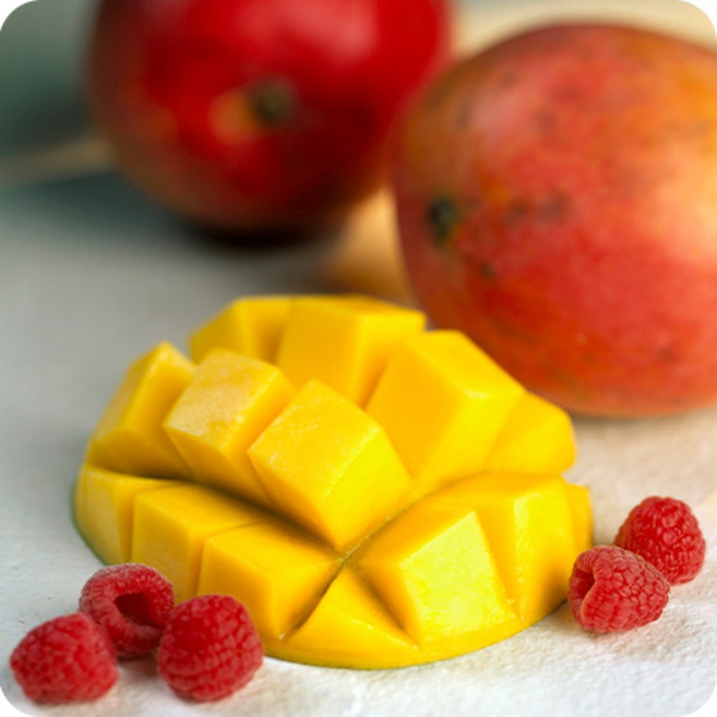 항공직송 고당도 프리미엄 달콤한 애플망고 후숙과일, 1개, 애플망고 2kg(4-7과)