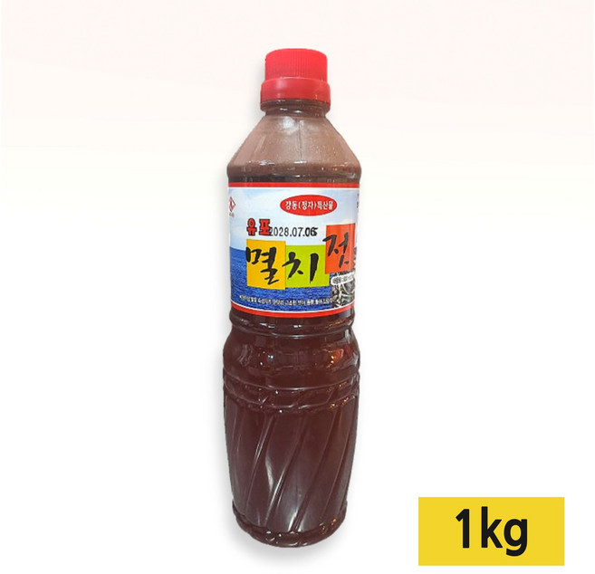 멸치진젓 유포 멸치젓 물젓 2kg, 1kg, 1개