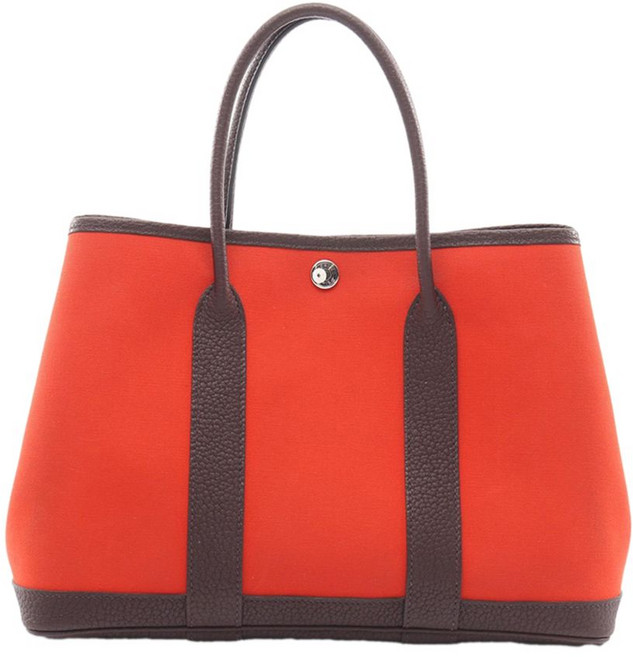 에르메스 중고 2022 투알 앤 네곤다 가든 파티 30 토트 백