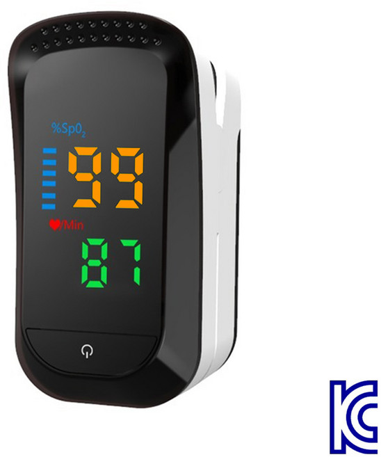 메디캣 산소포화도 측정기 펄스 옥시미터 맥박측정기, 1개, 1개입