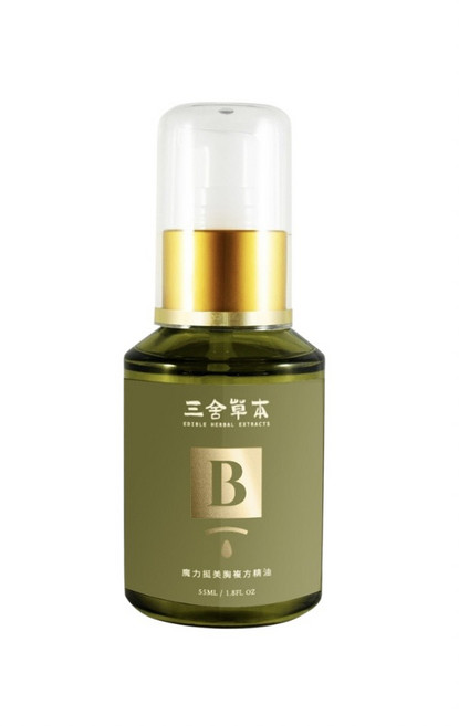 三舍草本魔力挺美胸複方精油 草本精華滋養緊緻肌膚 塑造完美胸型 自信魅力展現, 1個, 55ML / 1.8FL.OZ