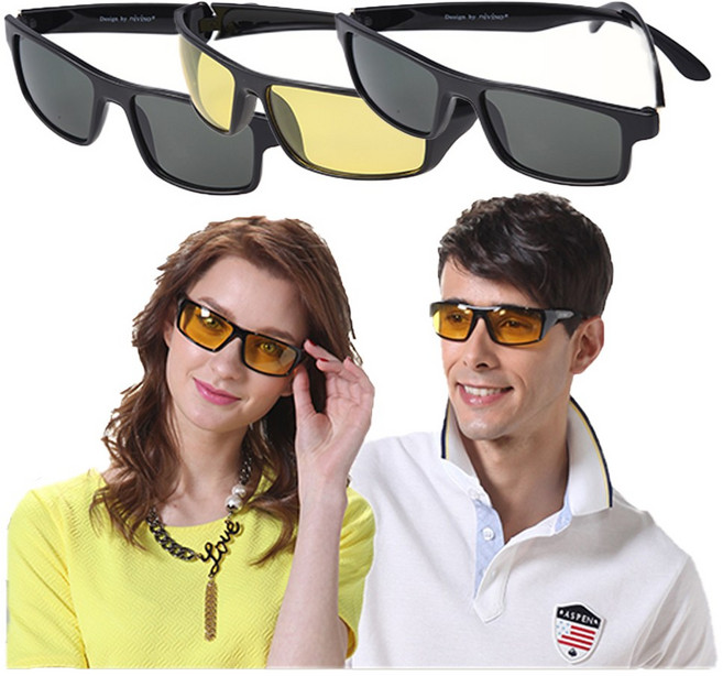 [KLEVASHARP] 디비노 변색 선글라스 3종 변색 편광 폴딩