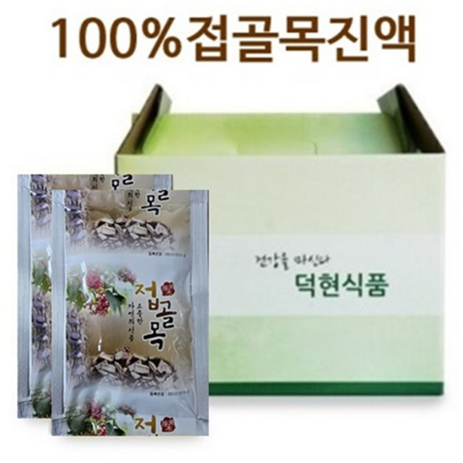 국내산100% 접골목즙/접골목진액 덕현식품, 50개, 110ml