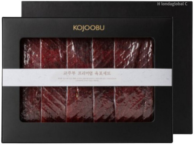 코주부 소고기 육포 명절 설 추석 선물세트 추천 200g, 1세트