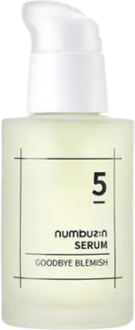 numbuzin 5號 Goodbye Blemish 精華液 溫和調理亮白 改善膚色不均, 1件, 50ml