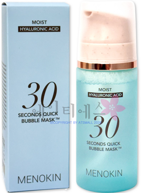 메노킨 30초 퀵 버블 마스크 모이스트, 1개입, 1개