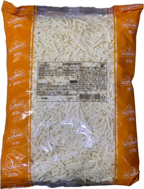 피자치즈 조흥 PS 100프로 2.5K X4 식자재 업소용 식당용 대용량, 2.5kg X4
