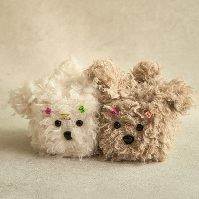 [데코뷰] 뽀송이 미니 티슈케이스, 상세 설명 참조