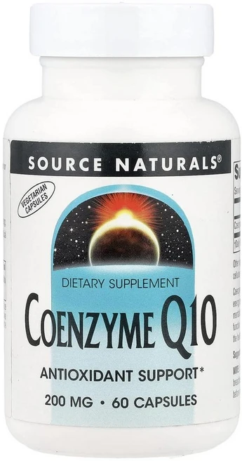 소스 내추럴스 코엔자임 Q10 200mg Source Naturals Coenzyme Q10 200 mg 60정, 1개 - 쿠팡