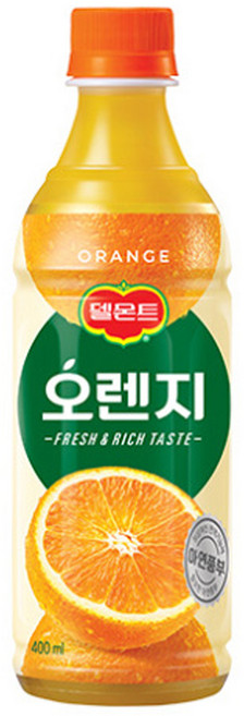 델몬트 오렌지쥬스, 20개, 400ml, 20개