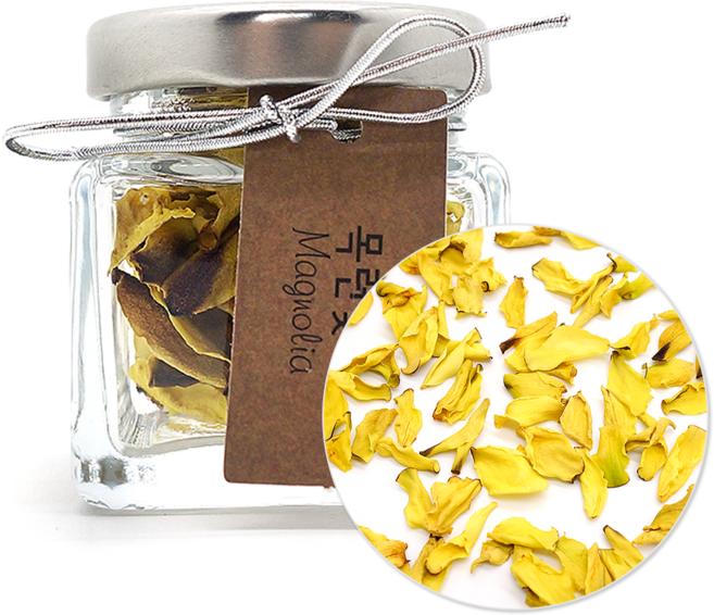 다화랑 목련 꽃차 미니병, 1개, 1개입, 3g