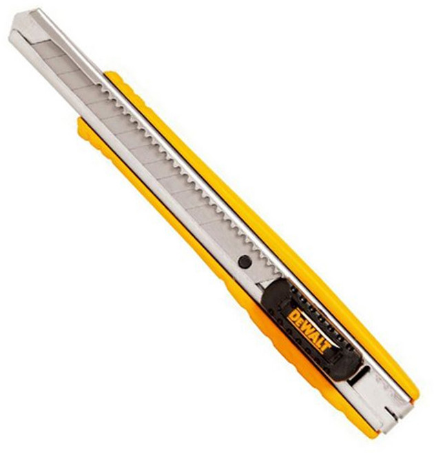 디월트 캇타칼 (9mm) DWHT10037 스냅오프 칼 다용도칼 컷터칼 커터칼, 1개