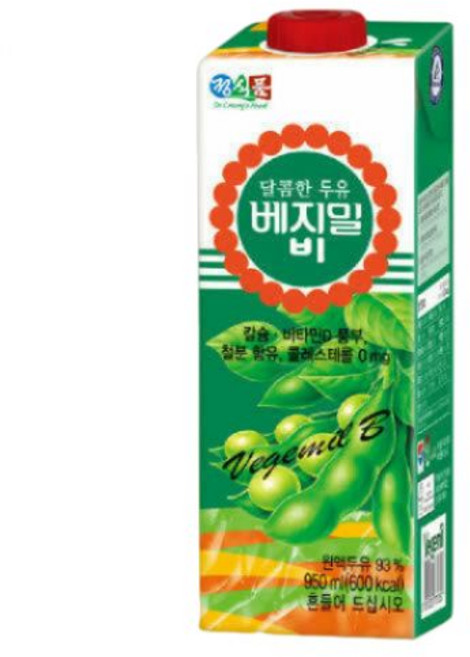 정식품 담백한 베지밀 비 950ml 12팩