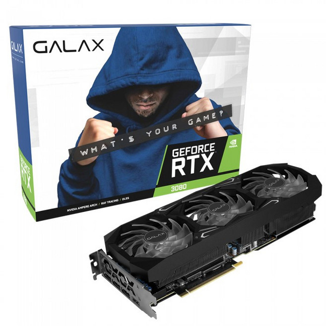 갤럭시 GALAX RTX 3080 SG D6X 10GB LHR 중고