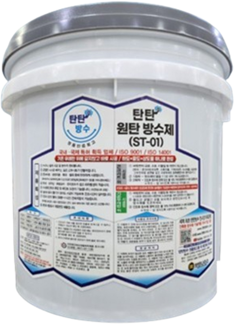 10위 - 어벤툴즈 탄탄방수 18KG 원탄방수제 ST-01, 회색 18kg, 1개