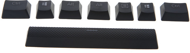 Corsair Strafe K65 K70 G710 기계식 키보드 교체 액세서리 8pcs, 검은색