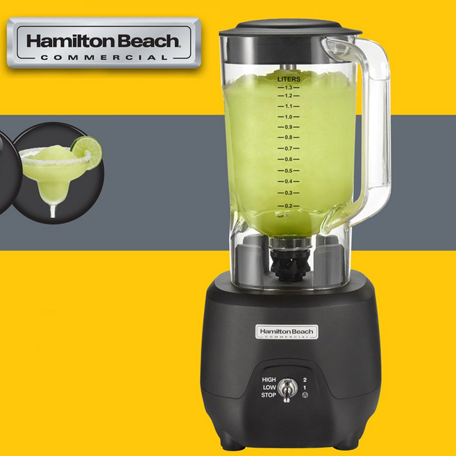 해밀턴비치 커머셜 바블렌더 업소용 믹서기 1마력 1.25L 얼음분쇄 스무디 카페용 HBB908R-CE