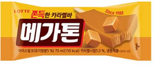 롯데 메가톤 빙과, 70ml, 1세트