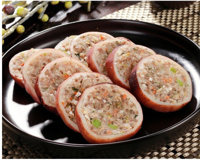 구딧 속초 중앙시장 오징어순대 진공 500g, 1개, 오징어순대 슬라이스