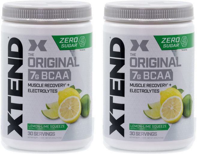 싸이베이션 엑스텐드 BCAA 레몬라임, 405g, 2개