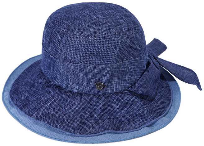 크로커다일레이디 크로커다일레이디 아사 원단 챙 모자 _CLEMH1103