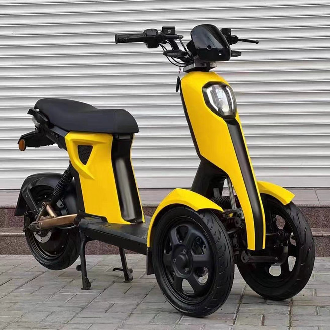 매트릭스 혼다 150 전기 삼륜스쿠터 전기스쿠터 전동스쿠터 스쿠터추천 삼륜바이크, 노란색 전동 삼륜차, 기본 모델명/품번