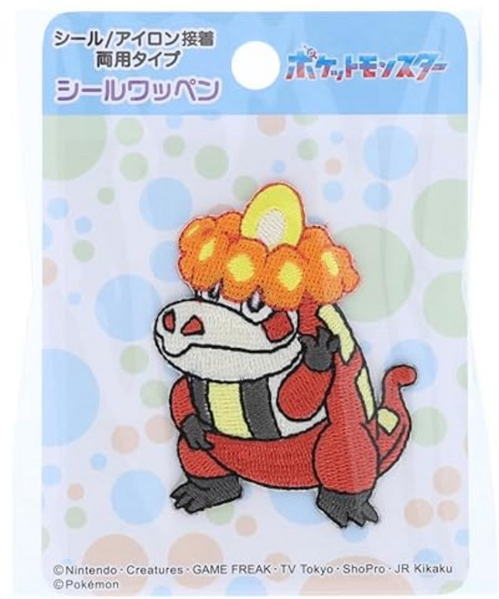 이나가키 패션 포켓몬 스티커 와펜 아치게이터 스티커 아이론 겸용 접착 SW POW021