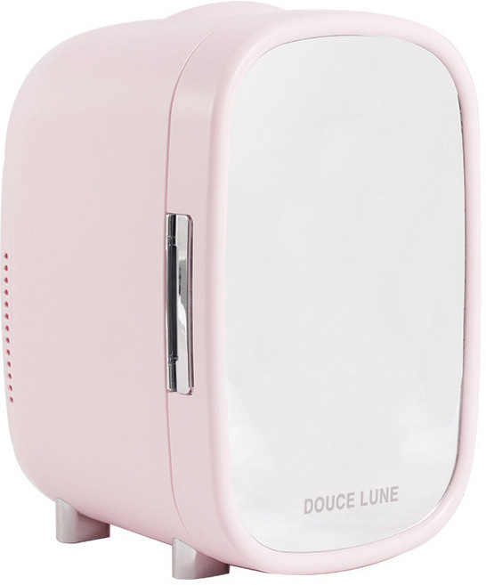 두스룬 화장품 냉장고 6L 실내용 차량용 미니 내장고 DOUCE LUNE, 핑크