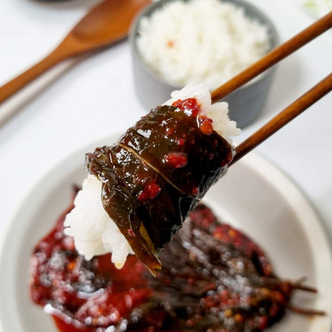 [강경장수젓갈] 양념깻잎무침 1kg, 1
