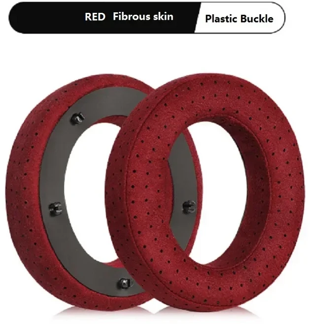 Focal Clear MG Pro Utopia Stellia Celestee HIFI 교체용 헤드셋 헤드폰 귀마개 이어패드 커버 컵용 이어, 07 Red Fibrous