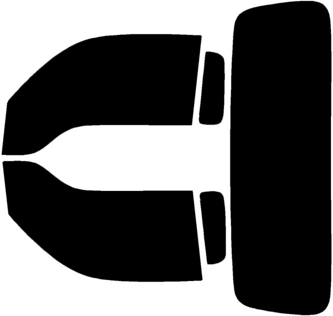 로톰 봉고3 측후면 썬팅필름 DIY 셀프 열차단 썬팅지, RTF-1S 15 (중간), 봉고3 (04-19)