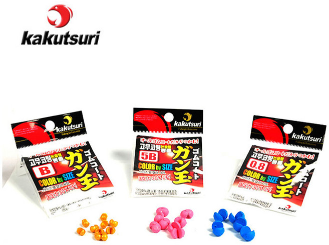 카쿠쯔리 논슬립 고무봉돌 좁쌀봉돌 사이즈별컬러 G7 ~ 1호, 1개