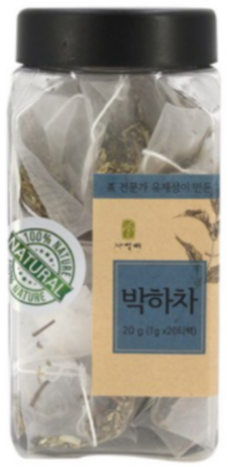 자연애 박하차, 20개입, 1개, 1g
