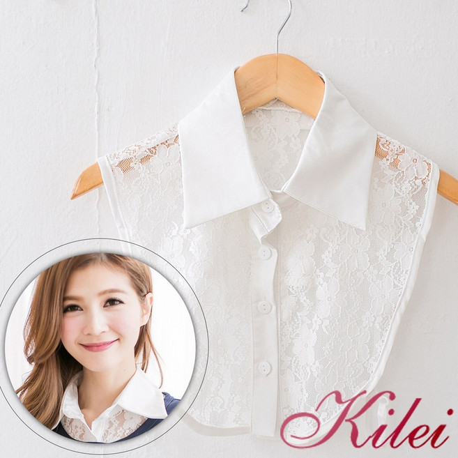 【Kilei】女裝 假領子 假襯衫領 假領口 百搭 XA2099 (共2色) 全尺碼