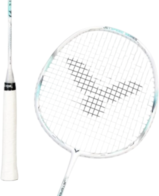 빅터 제트스피드 S T1 배드민턴라켓 선수용 올라운드형 배드민턴채, 1개, 4매듭 리닝N68 요청텐션(배송메세지작성) - 쿠팡