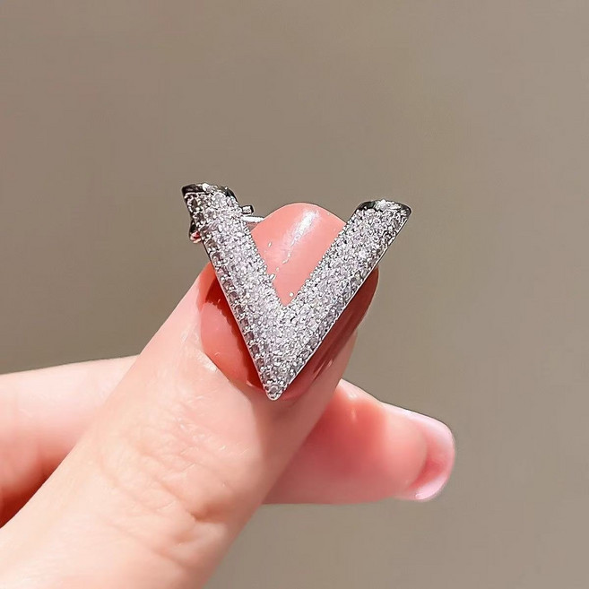 lk 핸운복쭈 여성 큐빅 패션 브로치 브롯지 옷 매너