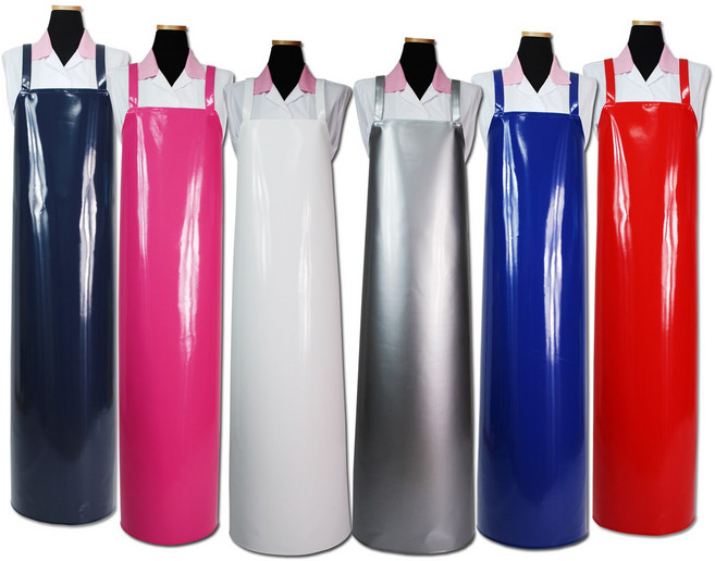 오병이어 방수앞치마 90cm X 120cm H형(대), 10개, 네이비