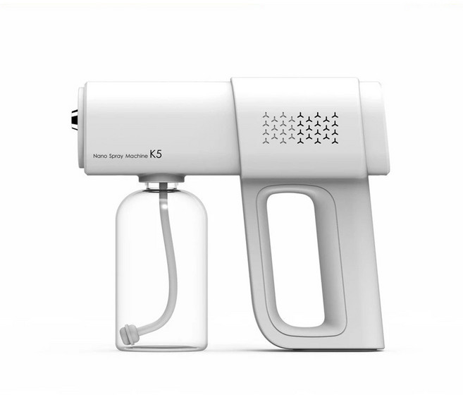 고압 무선 나노 스프레이건 K5 충전식 전동 방역 스프레이 / 업체명 각인, 1개