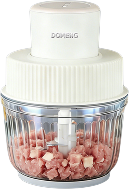 DOMENG 電動絞肉機 DM-J007 2.5L 大容量 300W, D001單刀
