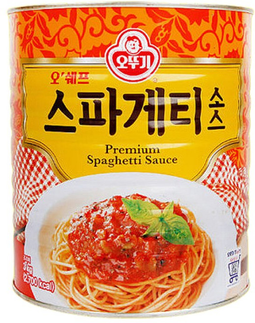 오뚜기 오쉐프 스파게티 소스 3kg, 1개