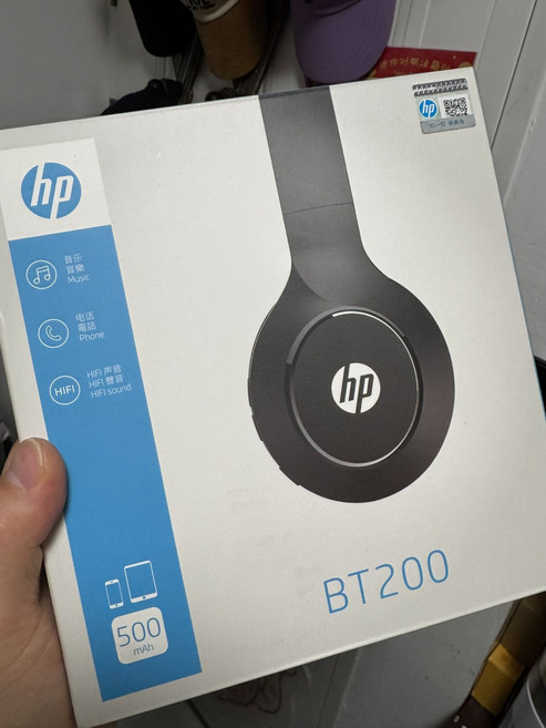 HP 惠普 頭戴式耳機, 如圖所示, 詳情頁內介紹