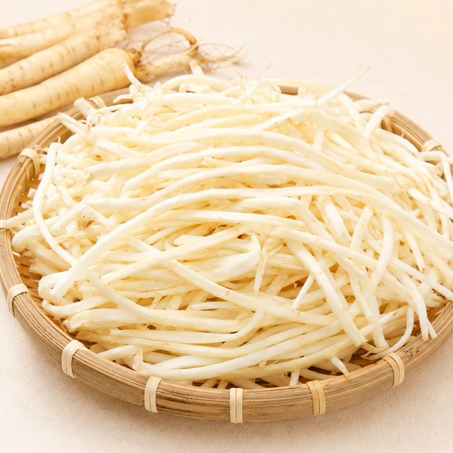 [백화점납품용] 국산 깐도라지채 채썬 도라지 채도라지, 1개, 500g