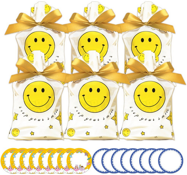 스마일 간식 선물세트, 간식 9종 6P + 스티커16P, 1세트